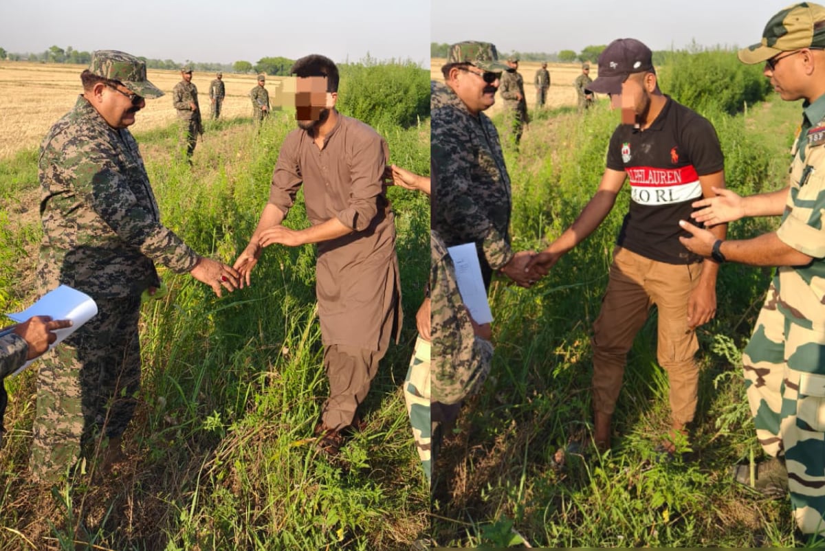 2 पाकिस्‍तानियों ने लांघी सीमा, हुआ चौंकाने वाला खुलासा, BSF ने उठाया बड़ा कदम