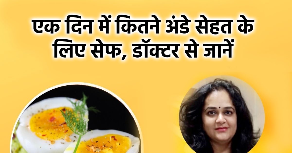 1, 2 या 3, गर्मी में मैक्सिमम कितने अंडे रोज खाने चाहिए, हकीकत जान हो जाएंगे हैरान, सेहत का रखते हैं ख्याल तो जरूर जानिए ये बात 1, 2 या 3, गर्मी में मैक्सिमम कितने अंडे रोज खाने चाहिए, हकीकत जान हो जाएंगे हैरान, सेहत का रखते हैं ख्याल तो जरूर जानिए ये बात