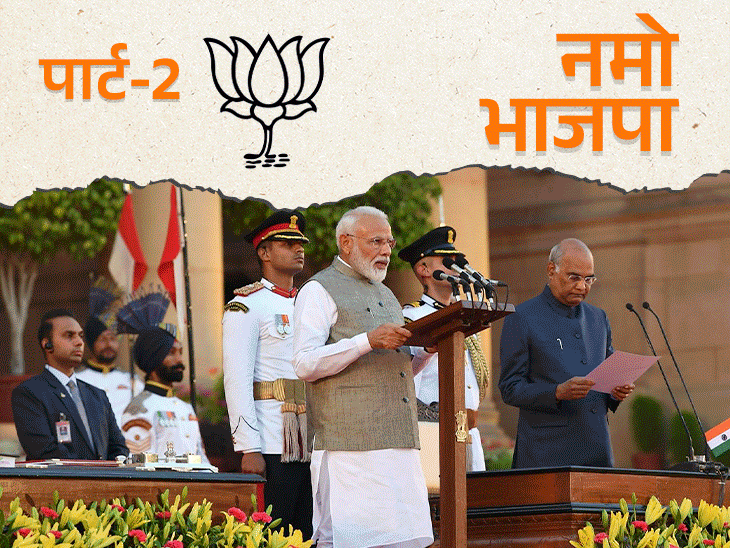 मोदी एरा में RSS से 29 गुना बड़ी हुई ‌BJP: 5 महीने में 10 करोड़ मेंबर्स जोड़े; 21 राज्यों में बनी BJP सरकार