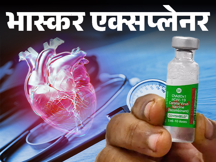 भास्कर एक्सप्लेनर-क्या कोवीशील्ड वैक्सीन से हो रहा हार्ट अटैक: कंपनी ने माना- खून का थक्का जम सकता है; 7 सवालों में समझिए पूरा मामला