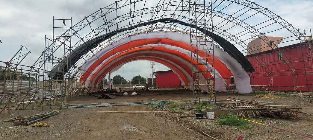 Sehore news: टेंट सिटी के रूप में बदला कुबेरेश्वरधाम, शनिवार से होगा गुरु पूर्णिमा महोत्सव, अभी से लगी भीड़