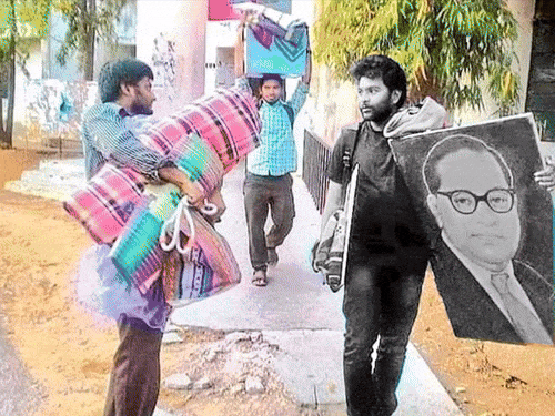रोहित वेमुला ने सुसाइड किया, वो कमरा अब भी बंद: भाई बोले- नेता बच जाएं, इसलिए पुलिस ने गलत क्लोजर रिपोर्ट बनाई रोहित वेमुला ने सुसाइड किया, वो कमरा अब भी बंद: भाई बोले- नेता बच जाएं, इसलिए पुलिस ने गलत क्लोजर रिपोर्ट बनाई