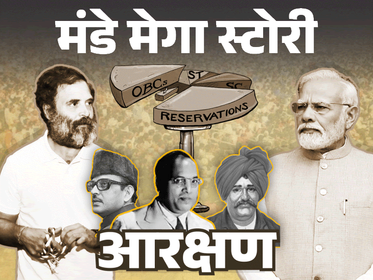 मंडे मेगा स्टोरी- आरक्षण कब खत्म होगा, अंबेडकर बताकर गए: जिसकी रखवाली के लिए मोदी-राहुल भिड़े; उस आरक्षण की पूरी कहानी मंडे मेगा स्टोरी- आरक्षण कब खत्म होगा, अंबेडकर बताकर गए: जिसकी रखवाली के लिए मोदी-राहुल भिड़े; उस आरक्षण की पूरी कहानी
